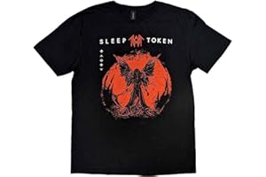 Rock Off officially licensed products Sleep Token Take Me Back to Eden Band Logo T Shirt