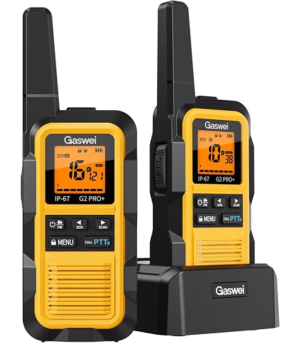 LUOTWO B5 Walkie Talkies De Largo Alcance 4G Con Zello | 6800mAh, Bluetooth, Recargable | Pack De 2 Radios Para Exteriores
