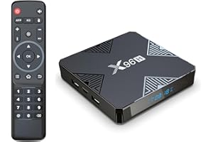 MJY 2024 X96H 4GB RAM 32GB ROM Android tv box 13.0 Support 6K 4K 2.4G 5.8G Dual-WiFi 6 Allwinner H618 Chipset HDR10 BT5.0 USB 2.0 3D Ethernet Smart Android Box