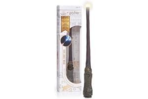 WOW! STUFF WOW STUFF- Ron Weasley Luces de 7 Pulgadas | Varitas Oficiales de Harry Potter y Regalos del Mundo de Magos y Juguetes coleccionables | Juego de rol o Vestido, Color marrón (WW-1196)