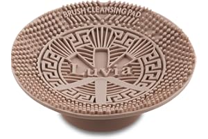 LUVIA COSMETICS Luvia silikonowy pędzel do makijażu, z przyssawką, skuteczne czyszczenie pędzli – profesjonalny środek do czyszczenia pędzli do makijażu