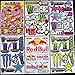 Price comparison product image 6 Sheets Motocross stickers kpp# boys Rockstar bmx bike Scooter Moped army Decal Stickers