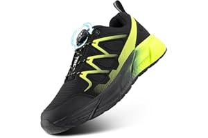 TDDT Scarpe Donna Sneakers Running Uomo Ginnastica Scarpe da Corsa Trekking Trail Sportive Fitness Correre Camminare Running Shoes Nere EU 37-47