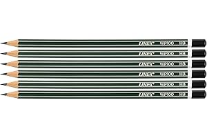 Linex Bleistifte Klassik HB, WP100, 6 Stück im Blister, Grün
