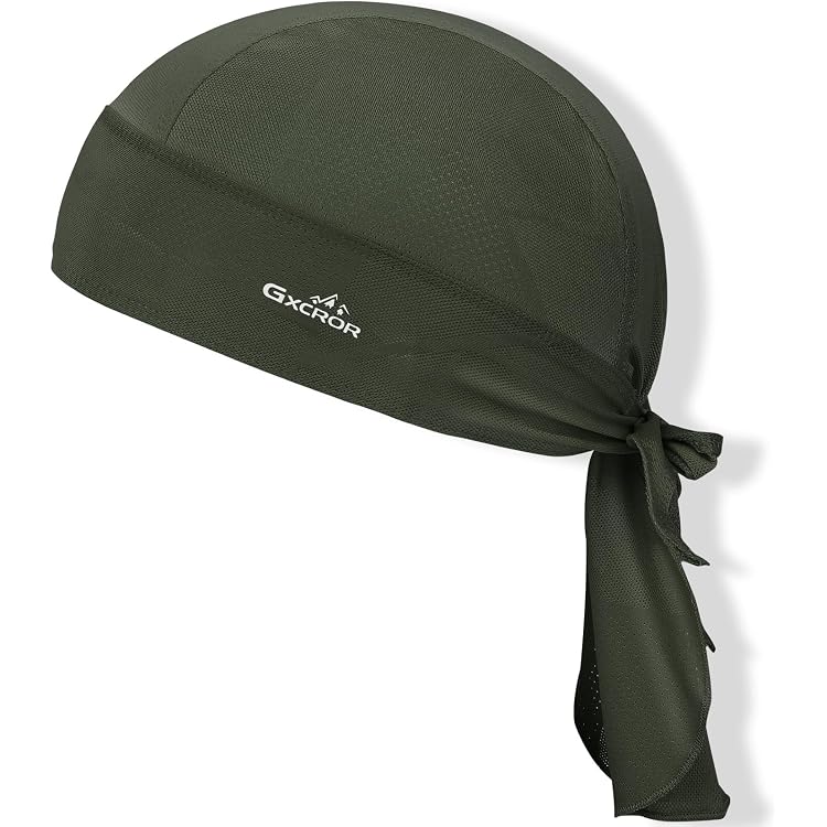 Myrtle Beach Bandana Cap | Atmungsaktiv & Funktional | Für Radfahrer & Outdoor-Sport | Farbe: Silber