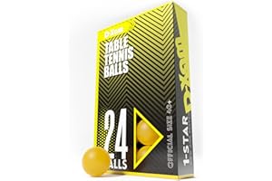 D-XAM Ping Pong Balls - Table Tennis Ball (Size 40+) Ideal for DIY Art Craft Fun Party Pet toy Learning ActivitiesBeginner Craft Party School Activities Family Games Pets Cat Dog