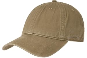 STETSON Casquette Ducor Sun Guard Femme/Homme - en Coton Fitted Protection Solaire avec visière, fermé à l’arrière Printemps-été