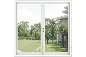 WINARA Moustiquaire de fenêtre, 90x120cm Auto-AdhéSif en Maille anti Moustique Fenetre Sans Perçage pour Fenetre de Balcon Salon Patio