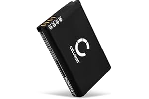 CELLONIC® Batterie 010-11599-00 010-11654-03 361-00053-00 2200mAh pour Garmin Alpha 100 / Montana 600, 600T, 610, 680, 680t, 650, 650t / Monterra / VIRB Elite 1.4 GPS système navigation, Accu de Rechange Remplacement