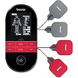 Beurer EM 59 Elettrostimolatore Tens/Ems con Funzione Calore, 2 canali Indipendenti, 64 Applicazioni prePprogrammate e 6 Prog
