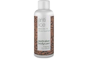 ‎AUSTRALIAN BODYCARE Australian Bodycare Anti Lice 100 ml | Kopfläusemittel | Einfache und Einmalige 15 Min. Behandlung bei Kopfläusen und Nissen mit Teebaumöl | Läusemittel für Kinder & Erwachsene