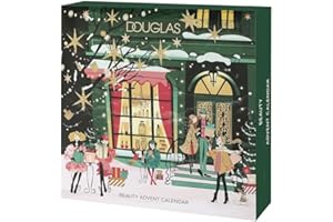 DOUGLAS INTERNATIONAL PURCHASING GMBH Douglas Adventskalender 2025 Grün - PFLEGE, MAKE-UP & DUFT Luxury - 250 € Warenwert - Hautpflege, Make-up & Accessoires - mit 3 exklusiven Spa- und Pflegeprodukten, Weihnachten