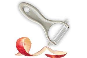 PARENCE.- Grönsaks- och fruktskalare med keramiskt blad - Hög precision och hållbarhet - Allroundbesparingar
