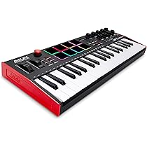 kurubushi 】AKAI MPKmini AKAI MPK MINI MK2 Red Limited Edition klawiatura sterująca