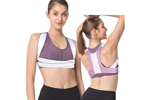 Chlffua Rücken Geradehalter, Haltungskorrektur Rücken Damen und Herren, bequeme & atmungsaktive Verstellbare Rückenstütze zur Körperhaltungskorrektur – Unterstützung: Nacken, Schulter, Rücken (S)