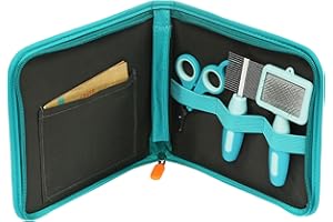 Kavee Pawfectly Pampered Pets | Guinea Pig and Rabbit Grooming Kit | Manicure Kit With All The Essentials to Preen and Pamper Your Furry Friend | Contains Double-Sided Comb, Brush and Nail Clippers