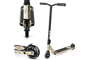 Movino Glide Stunt Scooter Acrobático Profesional para Adultos y Adolescentes con Rodamientos ABEC 9 Patinete con Rueda de 100mm Cubierta de Aluminio 6061 Peso 3.3 kg Capacidad de Carga: 100 kg
