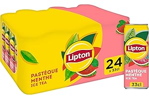 Lipton Ice Tea Pastèque Menthe Cannettes 24x33CL