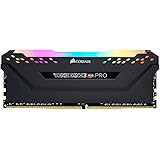 Corsair Vengeance RGB PRO 16GB (2x8GB) DDR4 3200MHz C16 XMP 2.0 Enthusiast RGB LED-Beleuchtung Speicherkit - schwarz