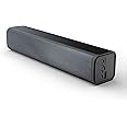 VEHOP LM Wireless 16W Bluetooth Mini Soundbar & Large Battery, Loud Sound and Thumping Bass, Also Support Phone/TV/Laptop/Tablets, Multi Modes Bluetooth/TF Card/USB Drive & Call Function