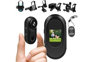 SecuraLen Action Cam, 1080P HD & Grandangolo 120° Action Camera, Visione Notturna, Supporto Magnetico e Schermo Mini Action Cam Ideale per Sport e attività All'aperto