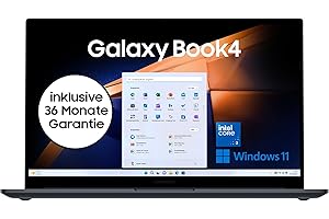 ‎SAMSUNG Samsung Galaxy Book4 Notebook, 15,6-Zoll-Display, Intel Core i3-Prozessor, 8 GB RAM, Laptop mit 256 GB Speicher, Gray, 3 Jahre Herstellergarantie, Windows 11 Home [Exklusiv auf Amazon]