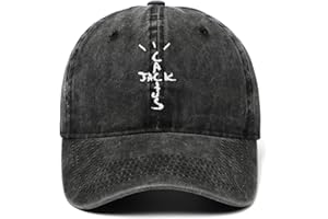 QICAT 100% Baumwolle Kaktus Jack Baseballmützen Travis Scott Unisex Astroworld Papa Hut Mütze ASTROWORLD Stickerei Mann Frauen Sommer Hut