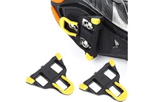 BANAPOY Cale de pédale de vélo antidérapante, Crampons SPD en Caoutchouc Matrix, empêche l'accumulation de Boue pour Les Crampons Shimano SPD-SL