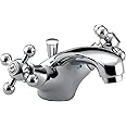 Bristan R BAS C Regency Mono Basin Mixer with Pop-Up Waste - Chrome