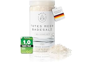 Saltiy® 1000 g Original Premium Dead Sea Bath Salt [100% Natural] - From the Source of Jordan (for Full Bath & Sauna) - Bath Salt Dead Sea Salt (for Pure Relaxation, Stress Relief & Revitalising)