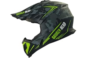 Broken Head Squadron Rebelution - MX Motocross-Helm - Quad-Helm - Sumo-Helm - Motorradhelm Camouflage