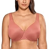 AISILIN Women's Plus Size Minimiser Bra Underwire Non Padded Full Coverage Bras