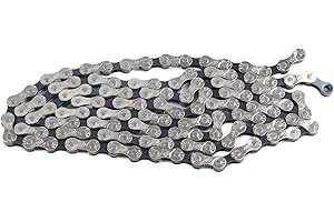 XIUGANPO Heavy Duty Chain Chain for 18, 21, 24 Speed ​​Mountain Bikes, Road Bikes, 6/7/8 Speed ​​Mountain Bikes with Flywheel