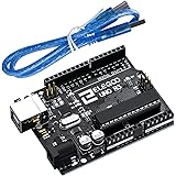 ELEGOO UNO R3 Board ATmega328P ATMEGA16U2 with USB Cable Compatible with Arduino IDE Projects RoHS Compliant