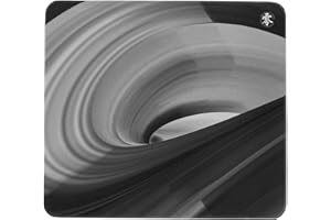 X-RAY X-RAYPAD X-Raypad Aqua Control ZERO AC0 gamingowa podkładka pod mysz, bardzo precyzyjna podkładka pod mysz z idealną prędkością i możliwością sterowania (AC0 czarna, 450 x 400 x 4 mm)