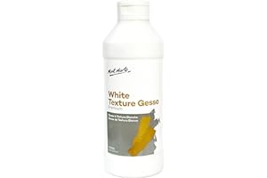 Mont Marte Gesso 500ml – Weiß – Ideale Grundierung für Acrylfarben und Ölfarben – Perfekter Primer für Leinwände