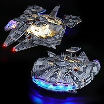 LEGO Star Wars 75375 Millennium Falcon Modellino Da Costruire Di Astronave Per Adulti Idee Regalo Lui Lei Marito O Moglie