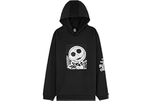 Disney Stitch Sweat à Capuche Fille et Ado, Mode Pull Chaud Hoodie avec Sequins Réversibles, Cadeau Enfant