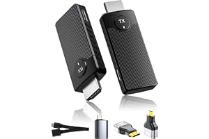 HDMI trådlös sändare och mottagare, HDMI trådlös för överföring av video och ljud på PC/bärbar dator till bildskärm/TV-box/pr