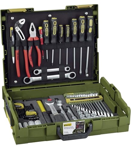 Quantool Q25006 153-piece tool set - Sortimo L-Boxx 136 System