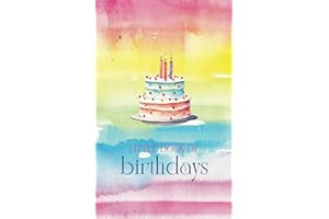 Little Book of Birthdays, birthday organiser, date reminder, lifetime calendar, perpetual calendar to remember important dates: Birthday Book 5 x 8 ... record all the birthdays you need to remember