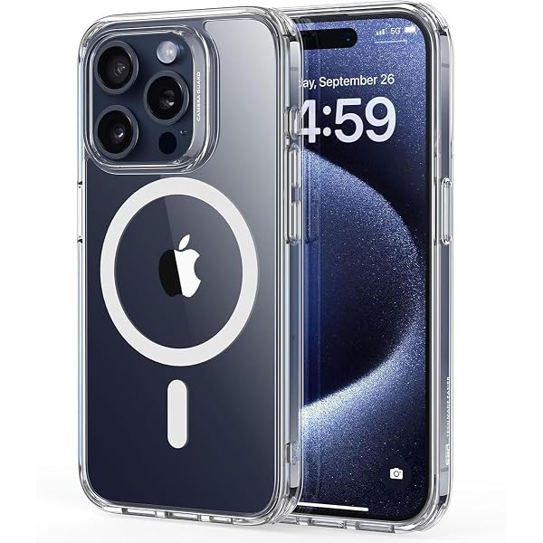 Apple iPhone 15 Pro Clear Case with MagSafe ​​​​​​​ : Amazon.co.za