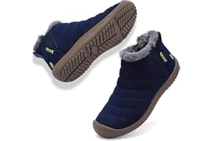 VLOOKST Botas de Nieve Hombre Impermeable Invierno Botines Aire libre Antideslizante Botas de Moda Calentar Forrado Botas para Nieve Pantuflas Zapatillas de Casa Alta Tallas 39-48