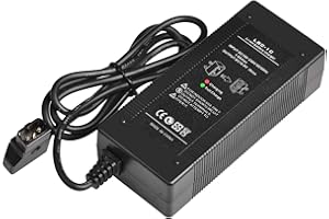 V Mount Akku Ladegerät, Hisewen 16,8V 3A D-Tap Adapter Ladegerät für V-Mount/V-Lock/Gold Mount Akku, für Sony BP-95 BP-150 BP-190 BP-U65 Camcorder Akkus