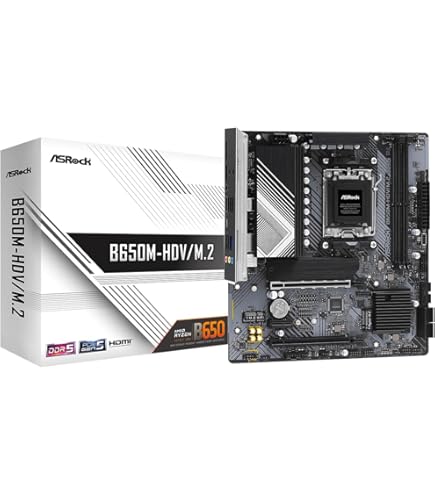 ASROCK B650M-H/M.2+ AM5 2xDDR5 : Amazon.fr: Informatique