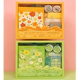 Premium Scrapbook &amp; Journaling Yapım Seti | Washi Bant Dahil, Retro Tasarım, Defter ve Notlar, 2 Renk Se&ccedil;eneği, Yaratıcı Kırt