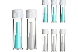 WNV 8pcs Contact Lenses Applicator Silicone Coloured Contact Lenses Daily Contact Remover Hard Lenses Remover Portable Travel Contact Lenses Coloured Remover for Eyes