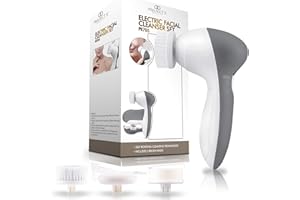 Project E Beauty De nettoyage électrique pour le visage | 360 ° rotation nettoyant en profondeur alimenté par batterie nettoyant visage portable voyage nettoyant ensemble