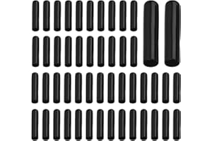 SUZEYEN 40PCS Liquor Bottle Pourer Caps – Black Rubber Speed Pour Spout Covers for Olive Oil, Wine, Vinegar & Spirits – Anti-Dust Durable PVC Spout Caps for Spill Prevention & Hygiene