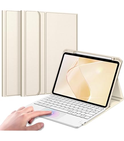 Fintie Toetsenbordhoes voor iPad Air 11 M2, iPad Air 6/5/4 (2024/2022/2020) 10,9 inch, TPU backcover beschermhoes met penhouder, magnetisch afneembaar toetsenbord (QWERTZ layout), nachtgroen Fintie Toetsenbordhoes voor iPad Air 11 M2, iPad Air 6/5/4 (2024/2022/2020) 10,9 inch, TPU backcover beschermhoes met penhouder, magnetisch afneembaar toetsenbord (QWERTZ layout), nachtgroen